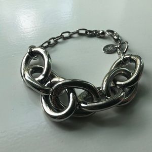 Silver Chain Link Bracelet from Spain